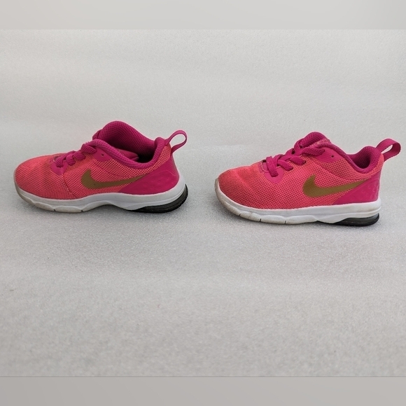 NIKE Air Max Motion Toddler Baby Girls Swoosh Shoes Pink Size 7 - Picture 4 of 10